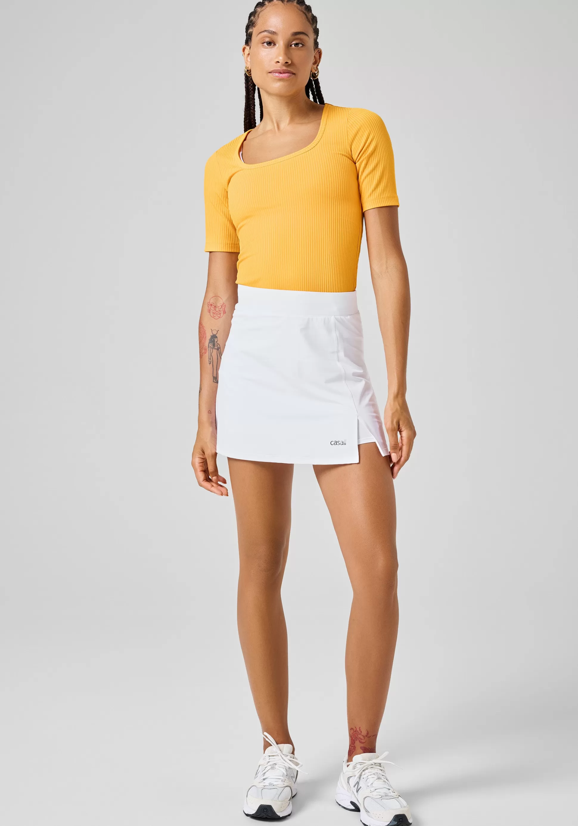 Casall Shorts & Skirts>Court Slit Skirt -