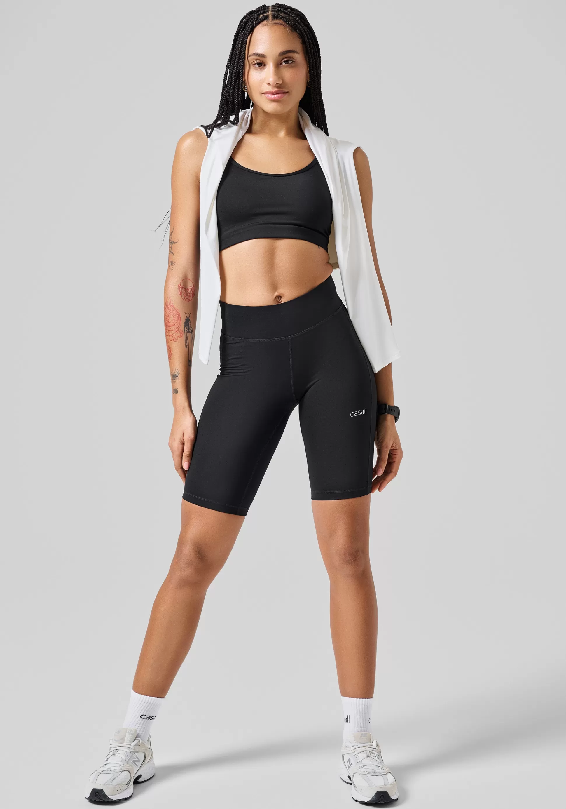 Casall Shorts & Skirts>Essential High Waist Bike Tights -