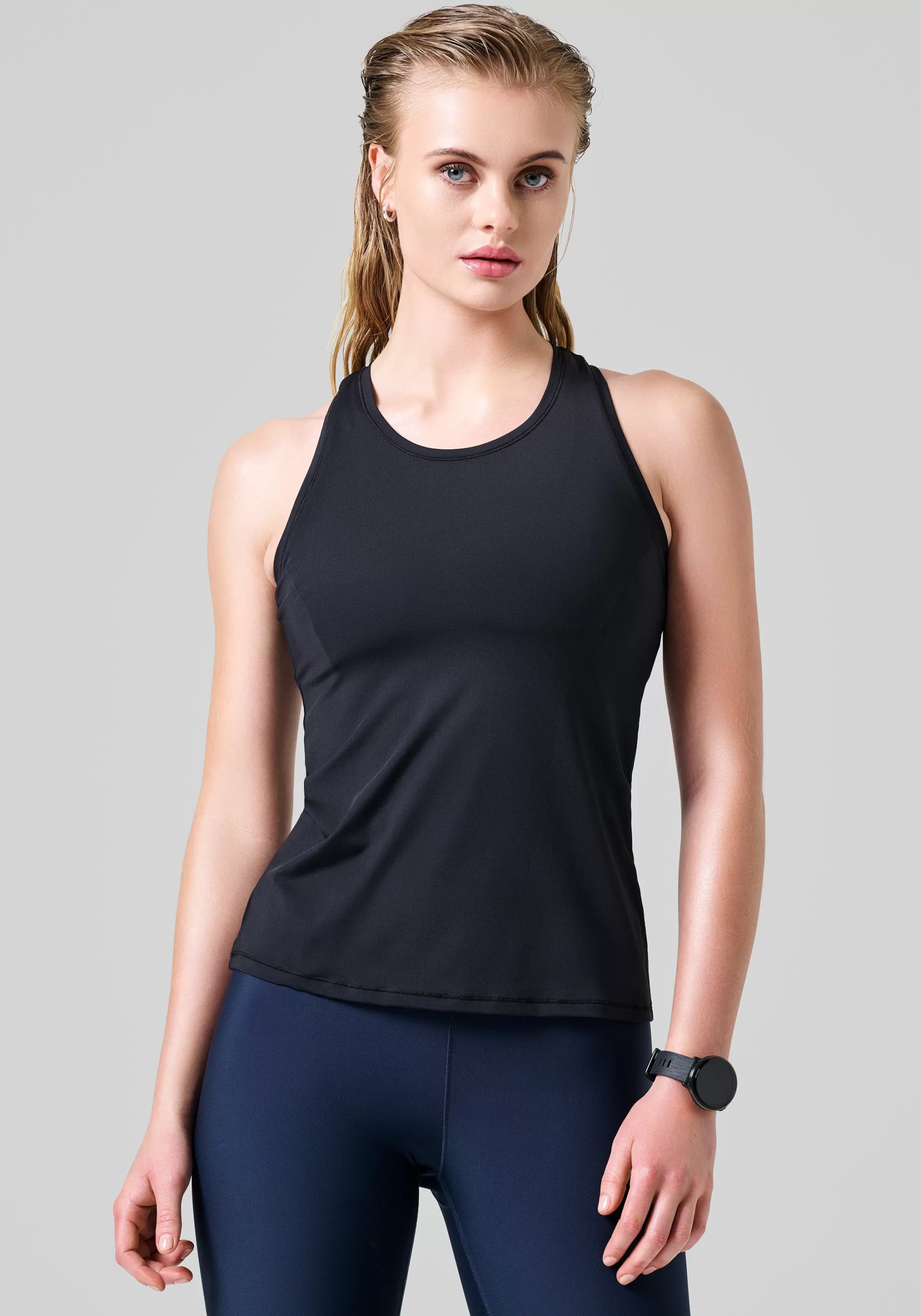 Casall Singleter>Essential Racerback Tank -