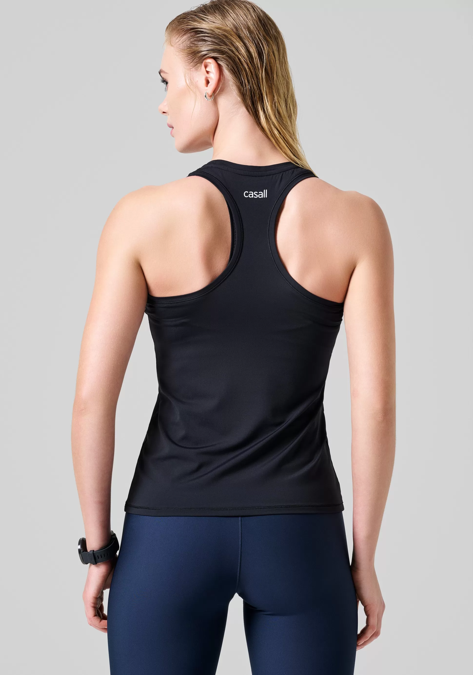 Casall Singleter>Essential Racerback Tank -