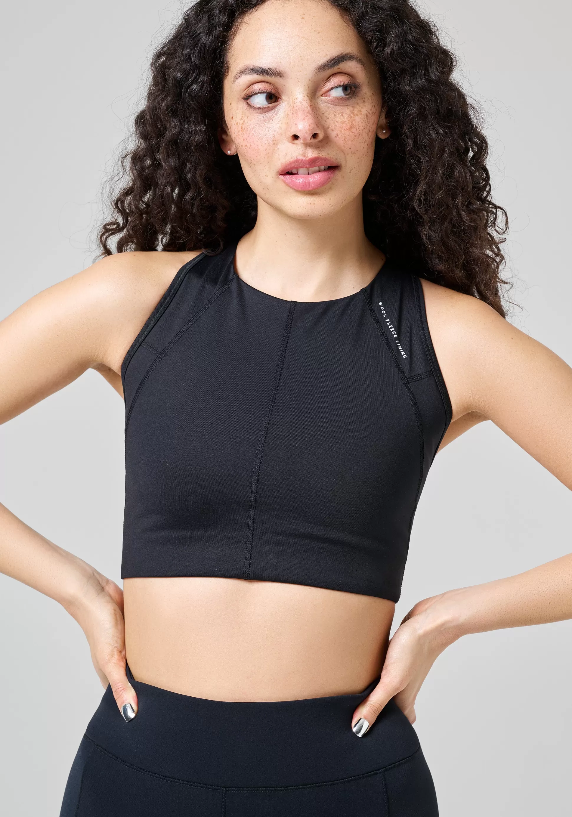 Casall Sports-Bh>Iconic Wool Lined Sports Bra -