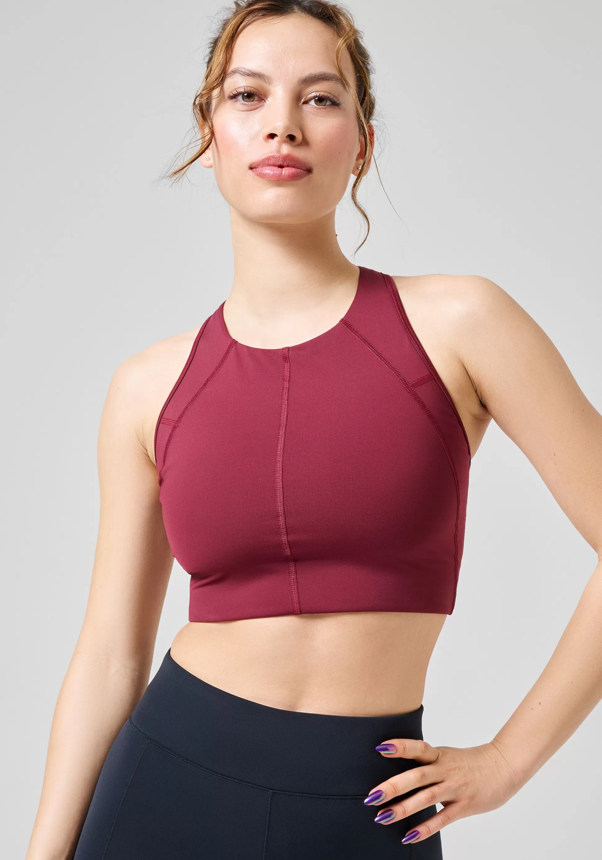 Casall Sports-Bh>Iconic Wool Lined Sports Bra -