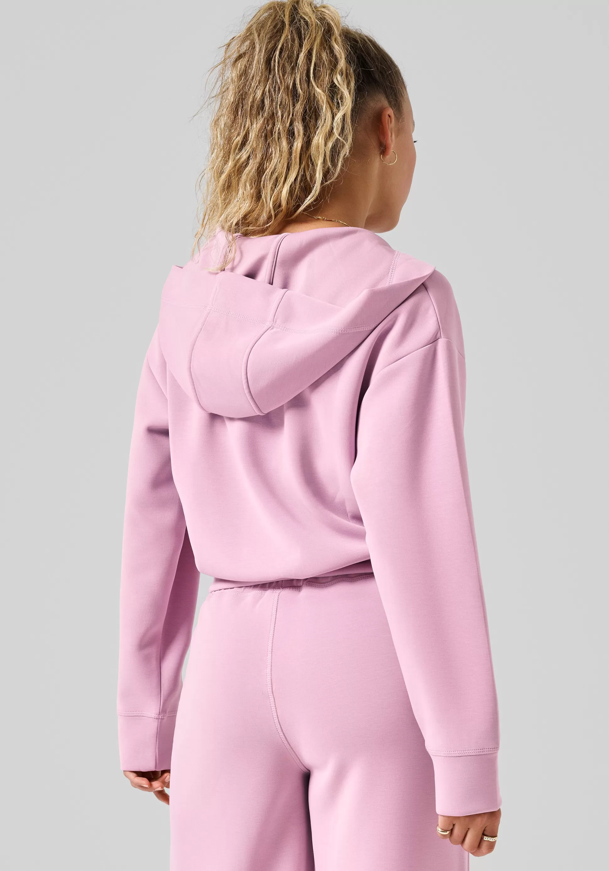 Casall Gensere>Peachy V-Neck Hoodie -