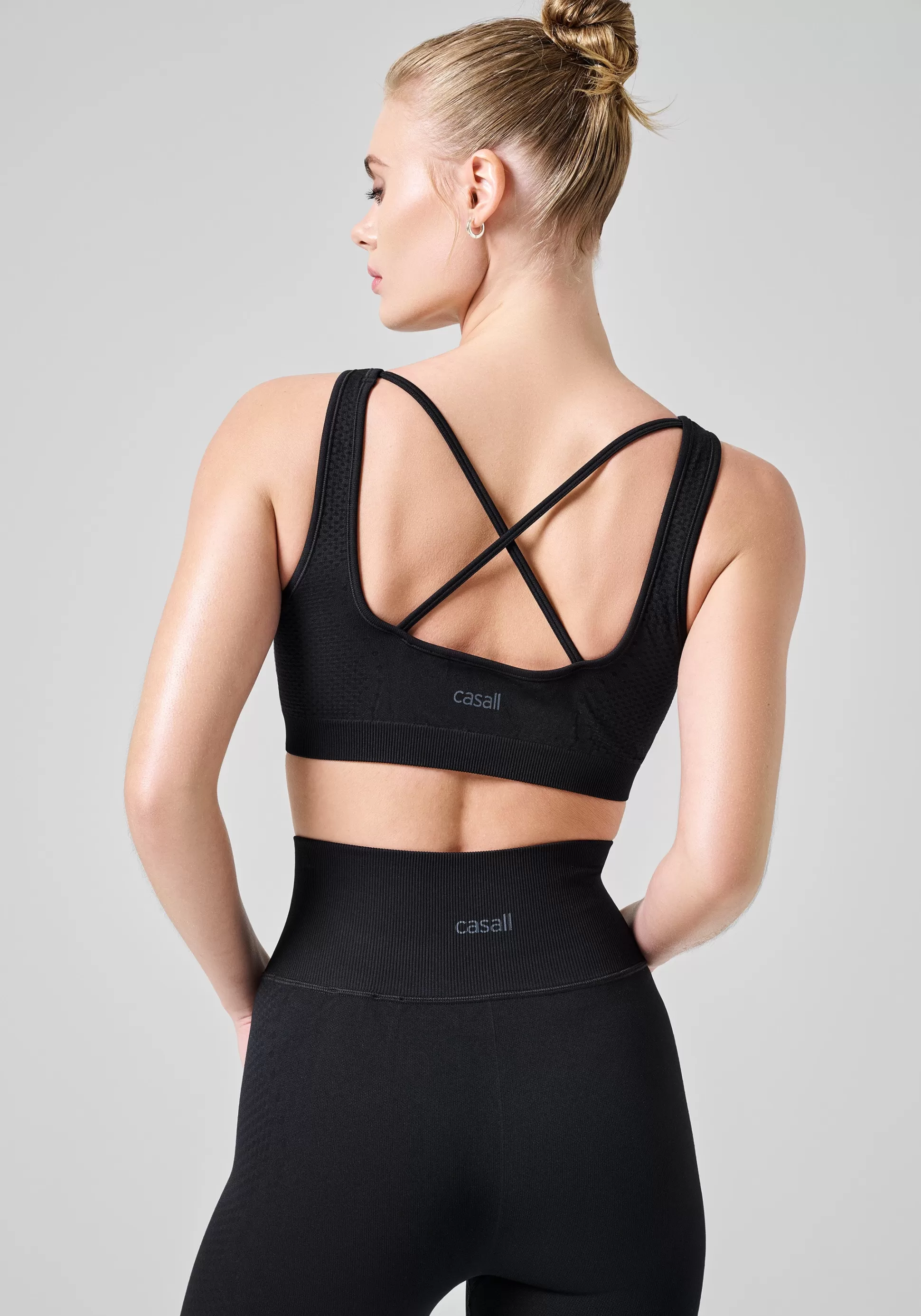 Casall Sports-Bh>Scallop Seamless Bralette -