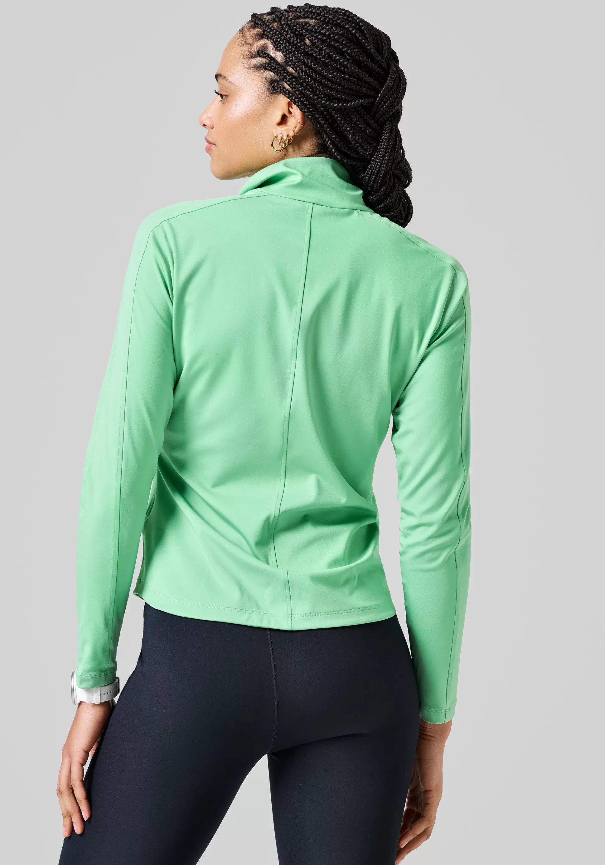 Casall Gensere | Singleter>Serene Half Zip Long Sleeve -