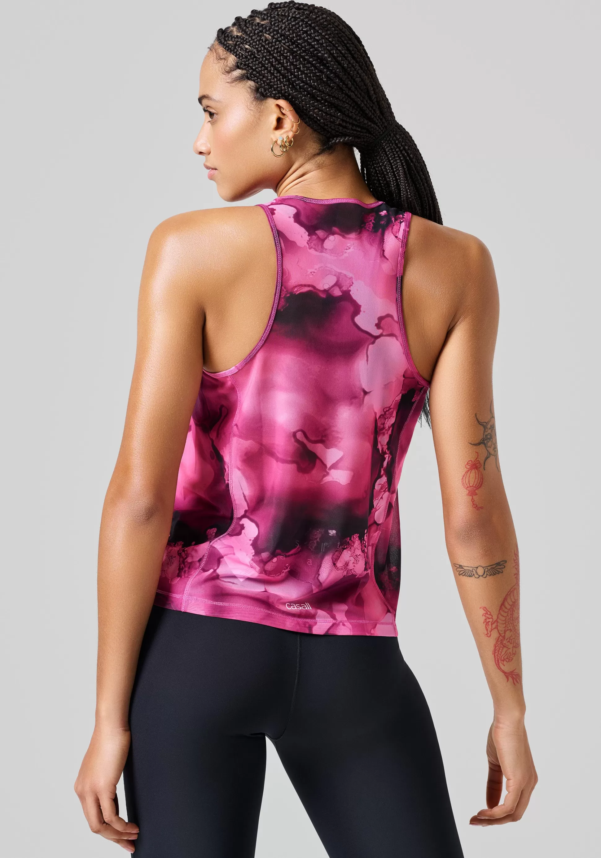 Casall Singleter>Sheer Tank -