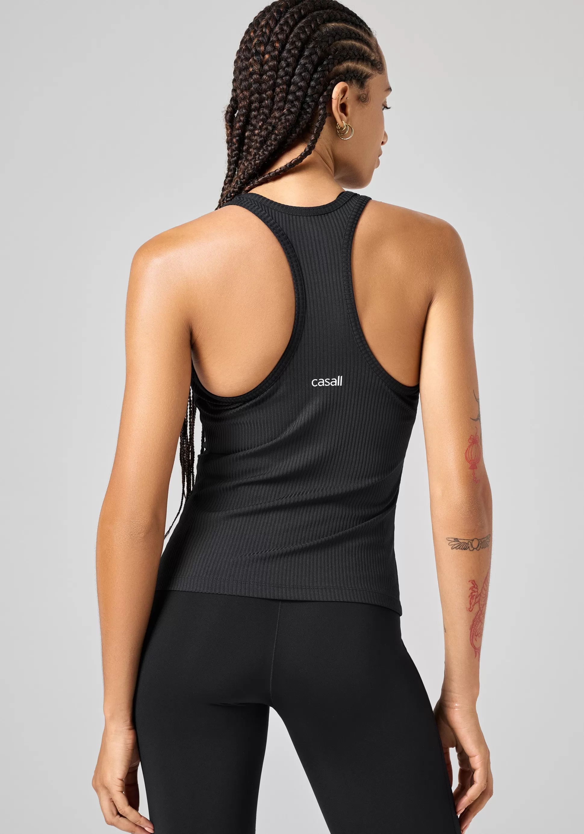 Casall Singleter>Signified Rib Tank -