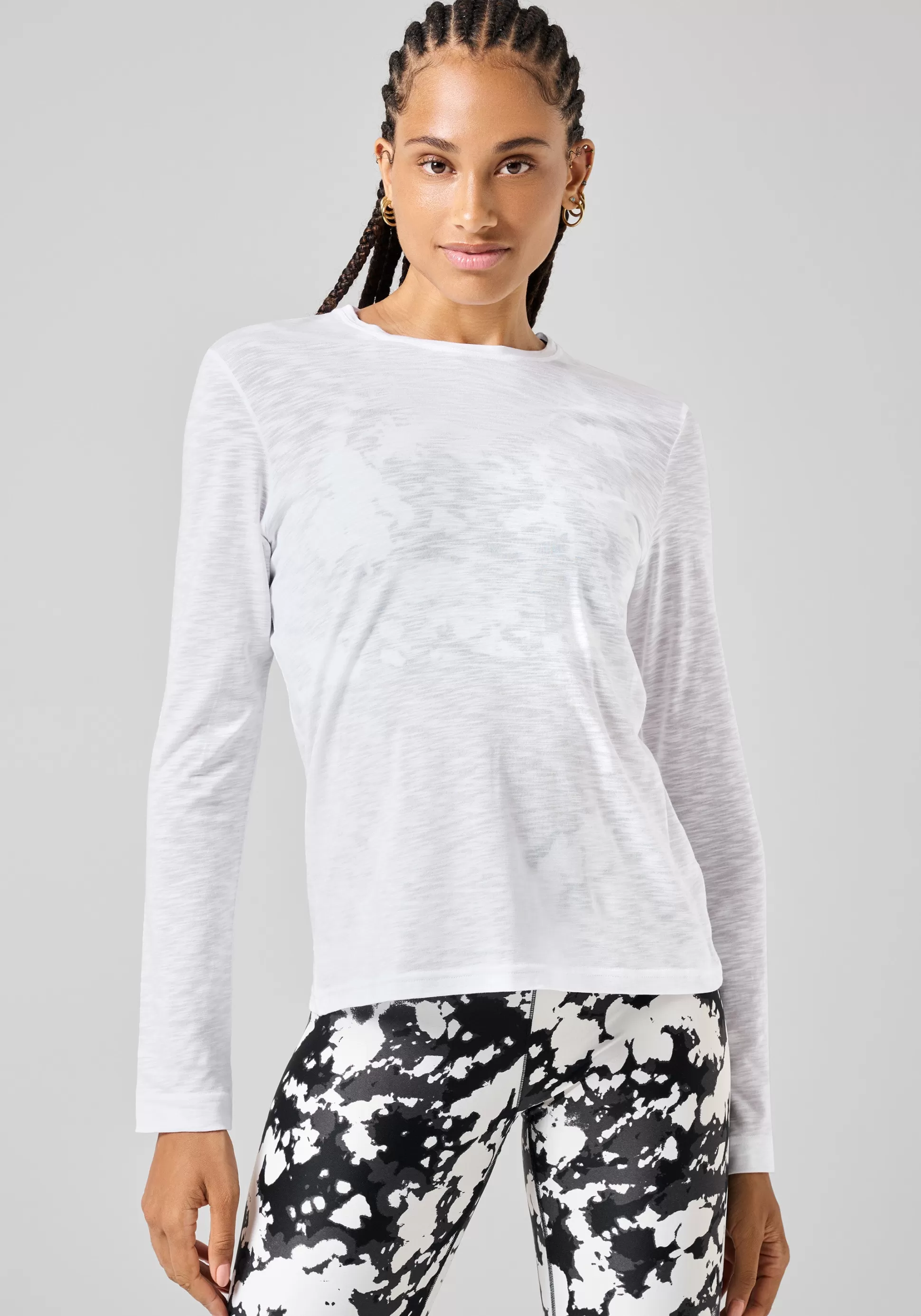 Casall Gensere>Soft Texture Long Sleeve -