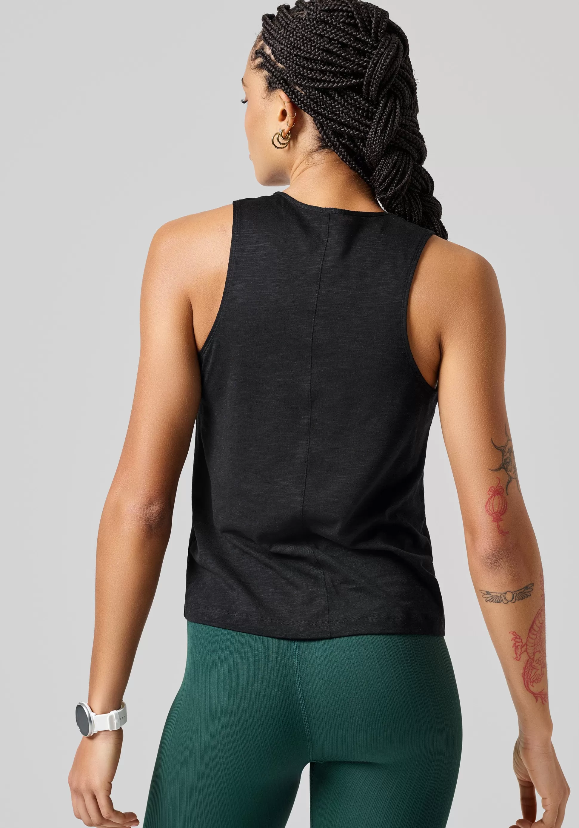 Casall Singleter>Soft Texture Tank -