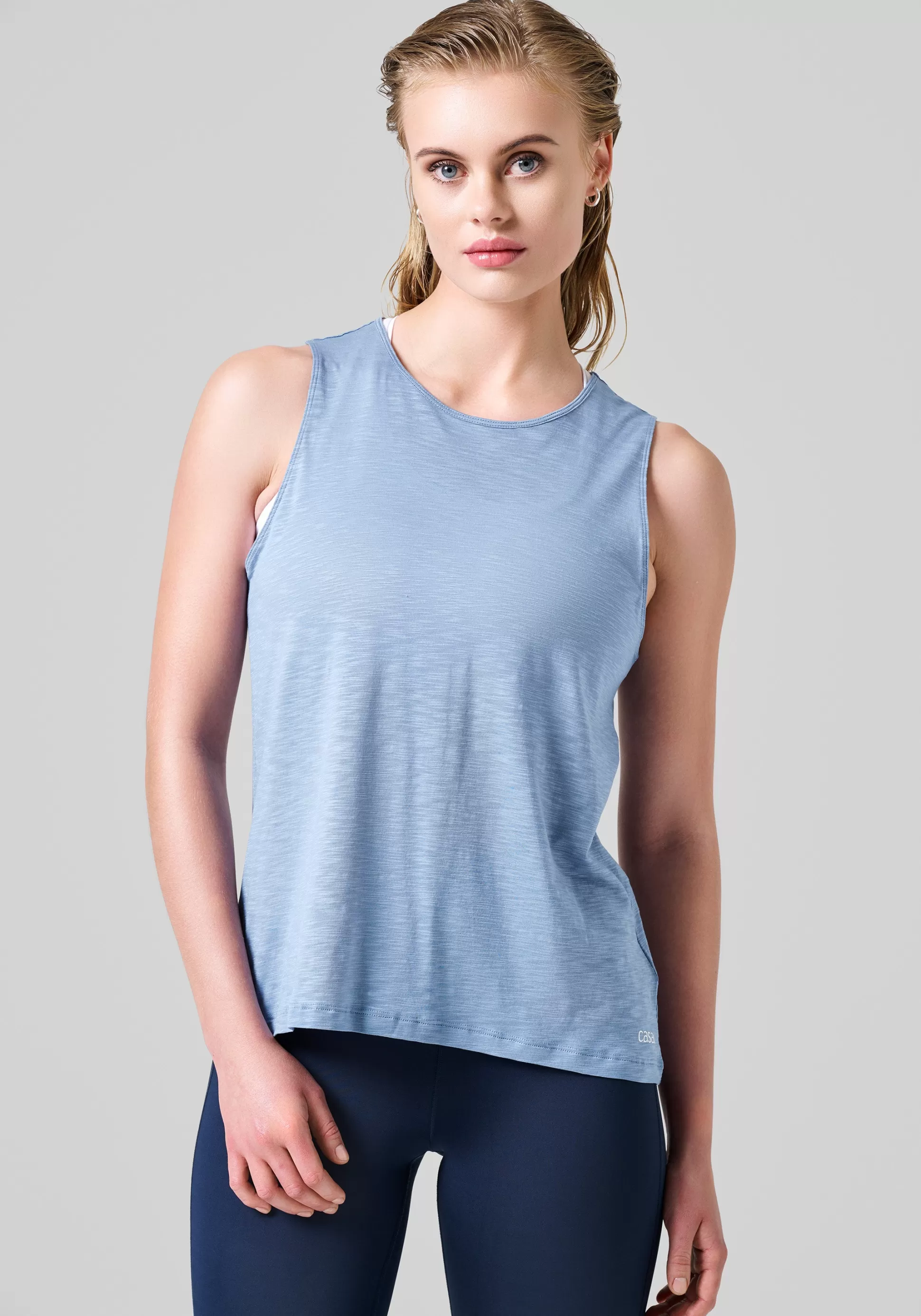 Casall Singleter>Soft Texture Tank -