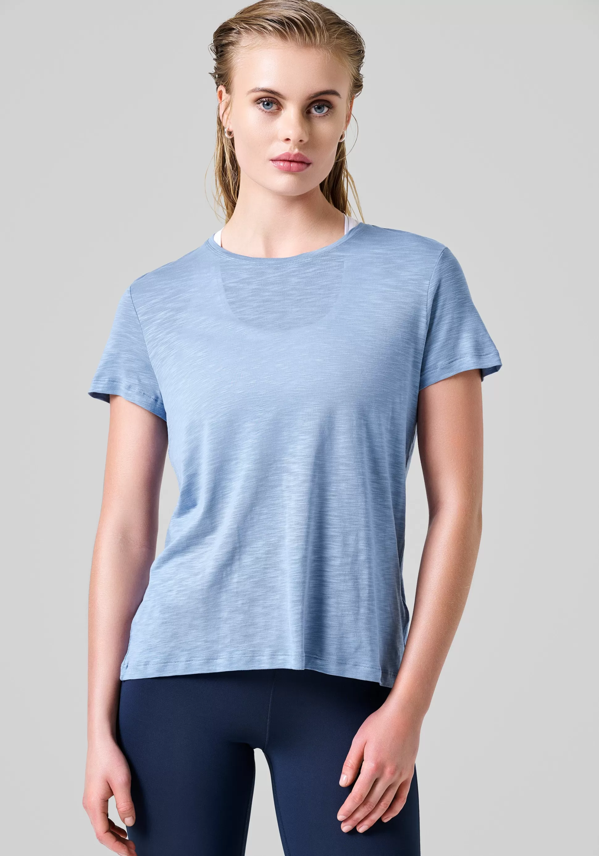 Casall T-Skjorter>Soft Texture Tee -