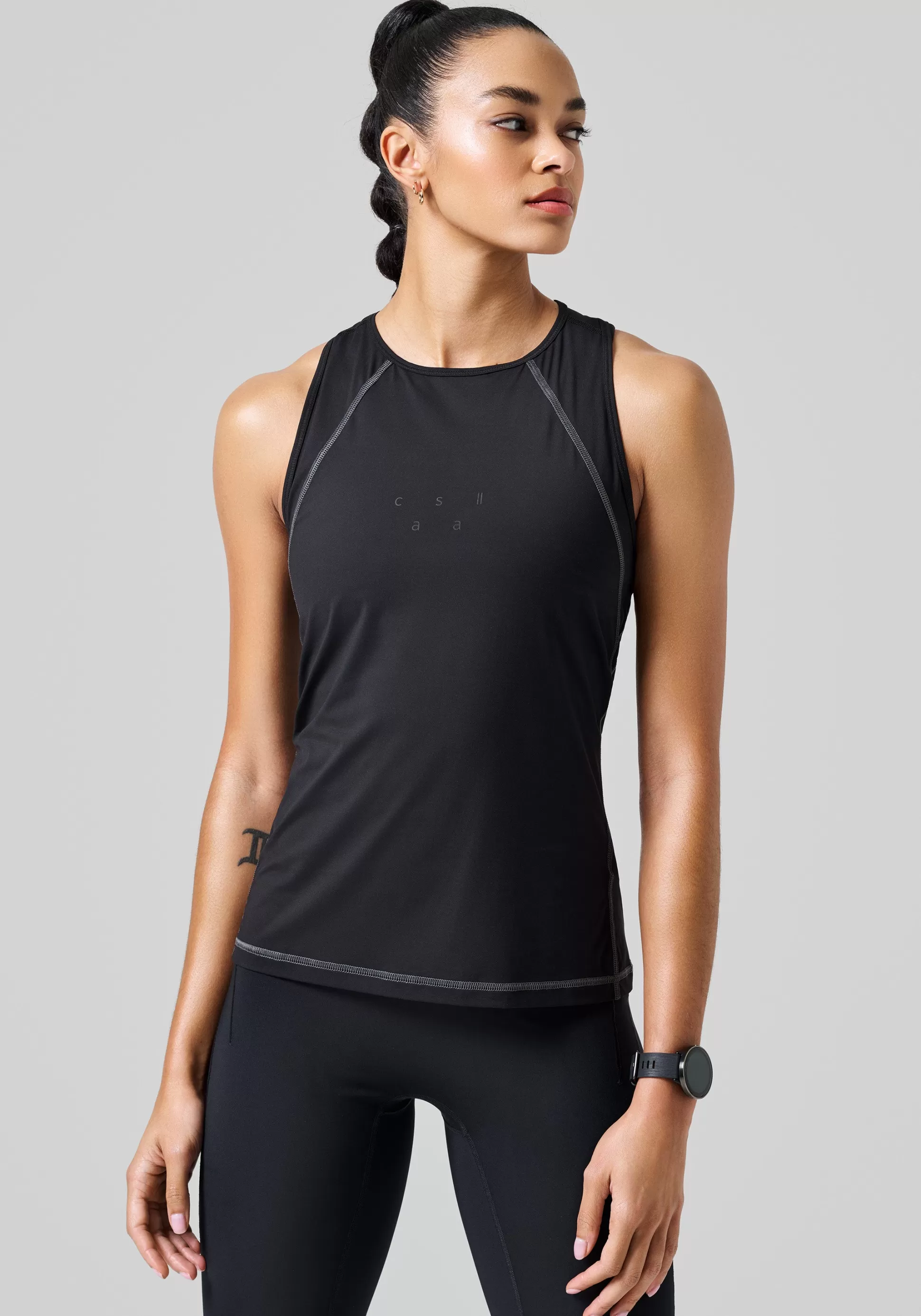 Casall Singleter>Technical Pursuit Slim Tank -